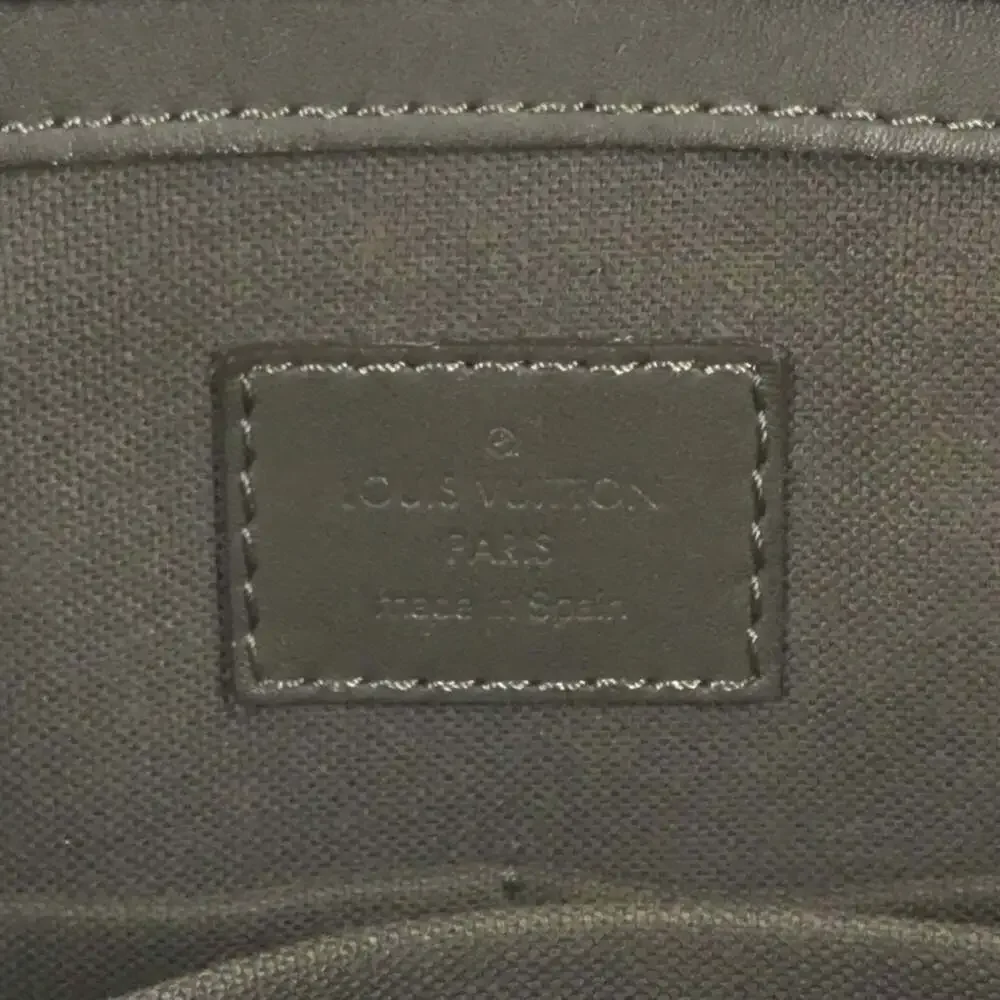 LOUIS VUITTON Authentic Brown Damier Leather Tote Bag